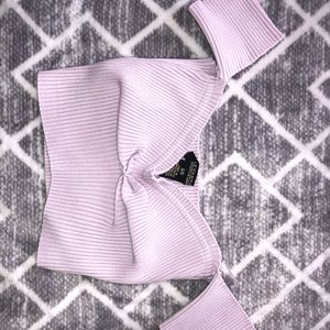 Lilac cropped top!